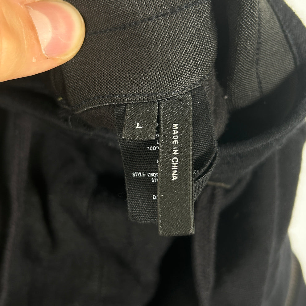 Helmut Lang Black Shorts Size 31
