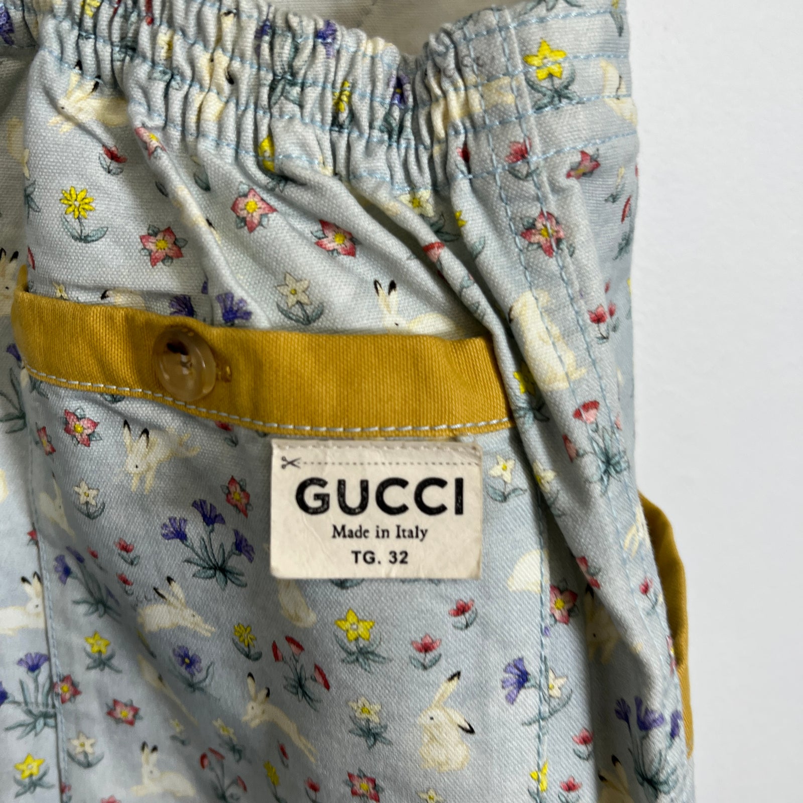 Gucci Easter Print Overalls Size M