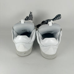 Lanvin x Future White Leather Curb Sneaker Size 12