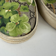 Gucci Bloom Green Slip-On Sneaker Size 12