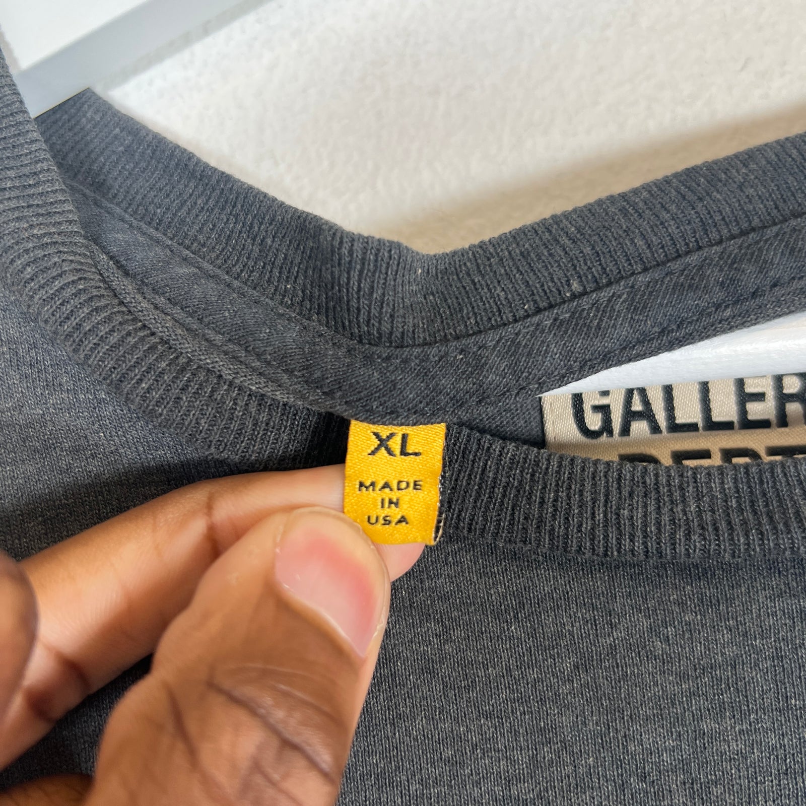 Gallery Dept Vintage Black Mechanic T-Shirt Size XL