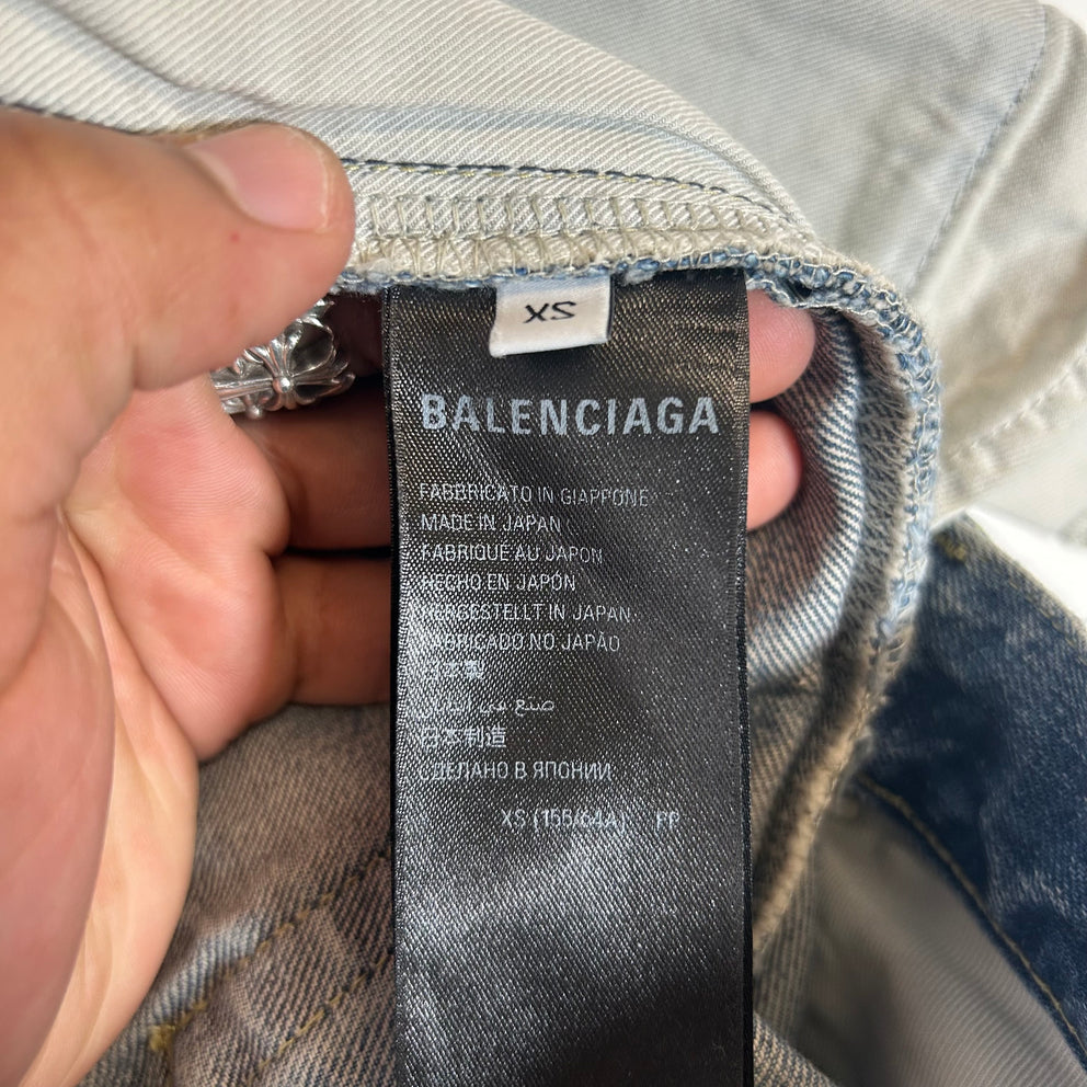 Balenciaga Lightwash Bootcut Flare Jeans Size XS