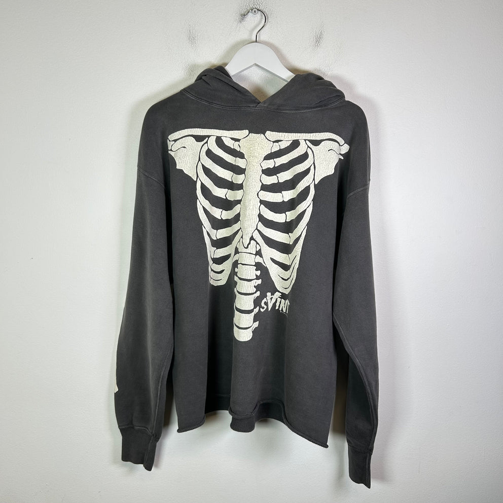Saint Michael Skeleton Bone Hoodie