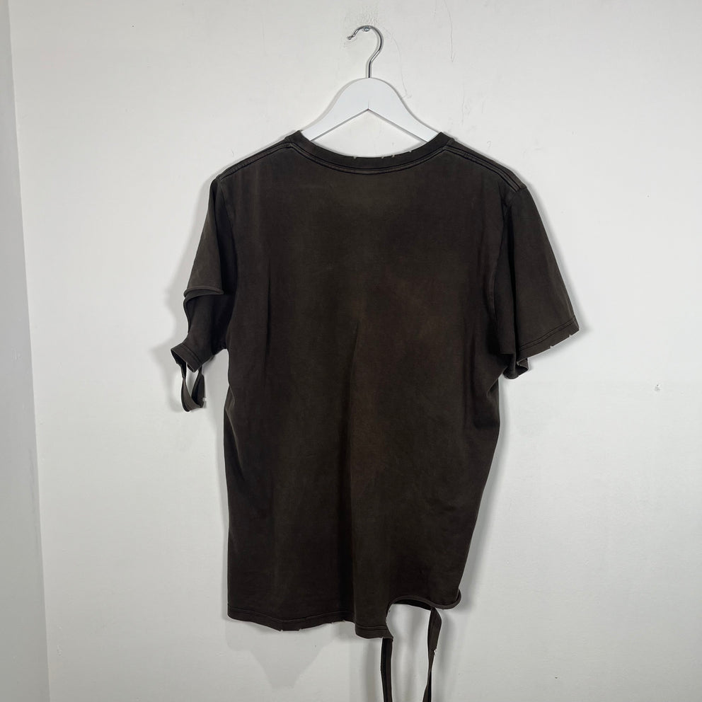 Number (N)ine Brown 'Like Father' Graphic T-Shirt Size 3