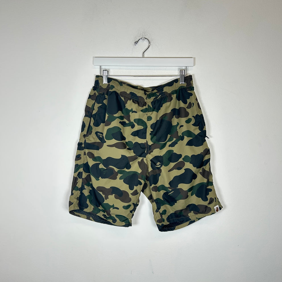 Bape Camo Swim Shorts Size L