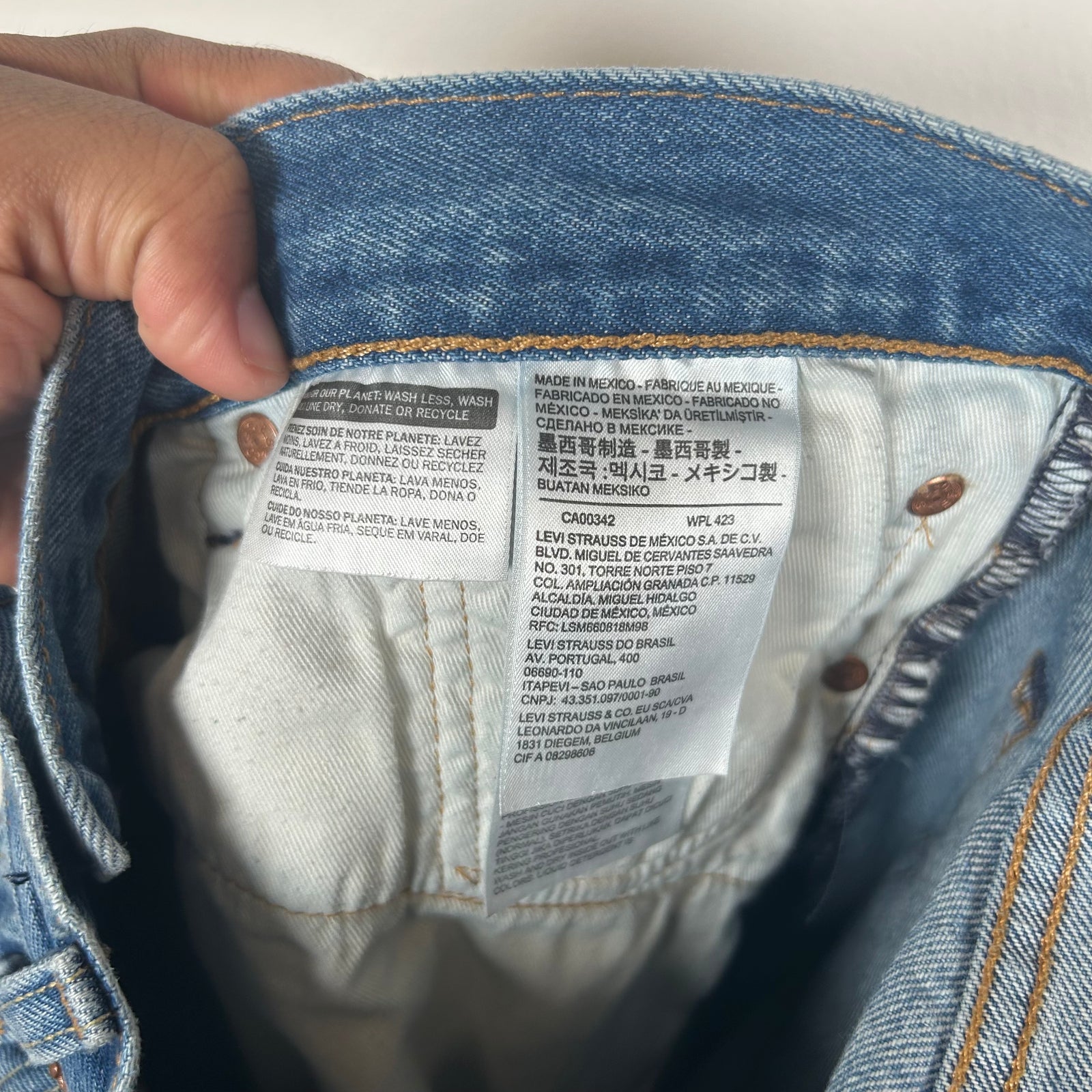 Denim Tears Lightwash Wreath Jeans Size 31