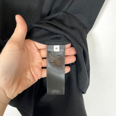 Balenciaga Black Logo Tee Size L
