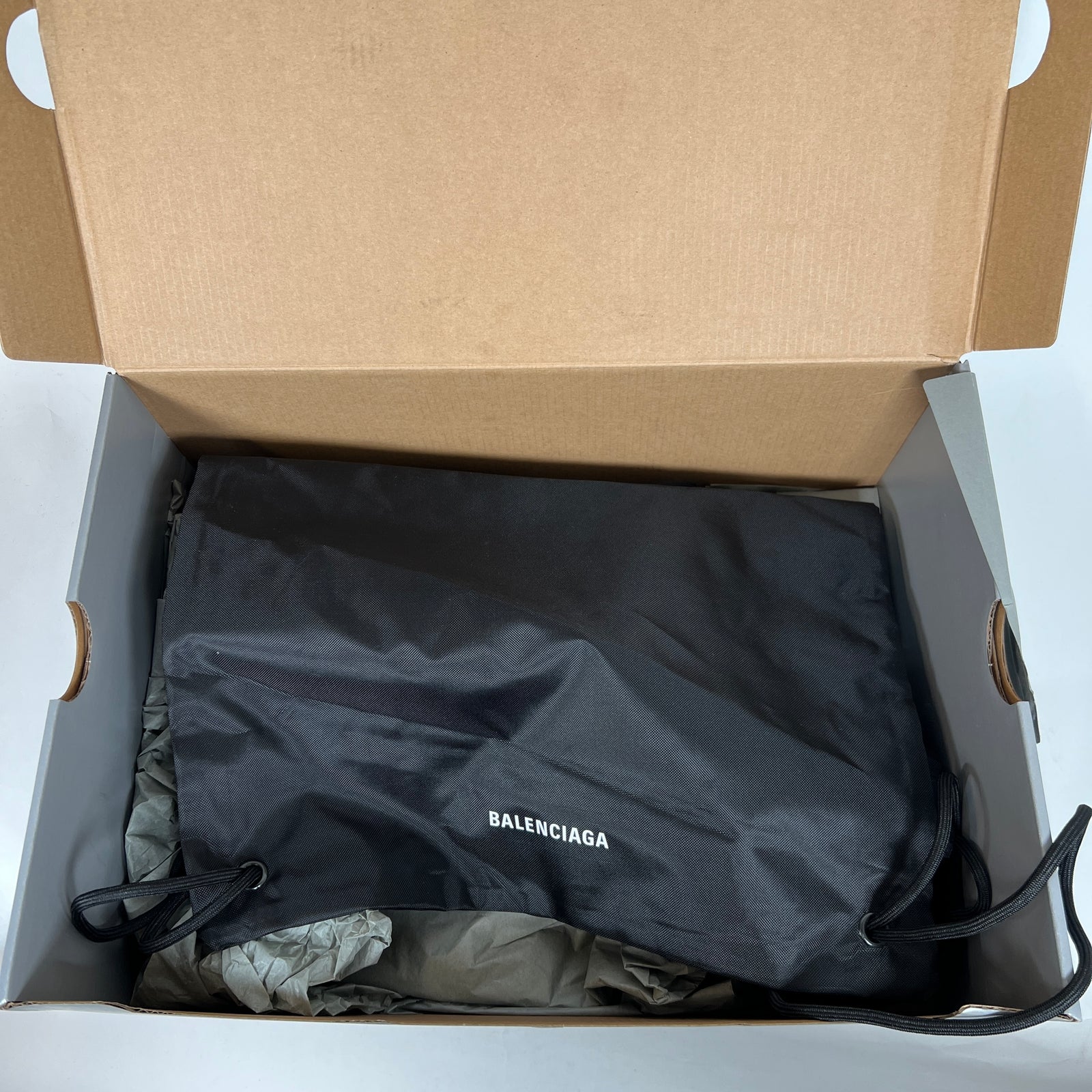 Balenciaga Black Patent Leather Triple S Sneaker Size 42
