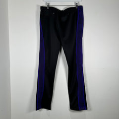 Needles Black/Blue Track Pants Size L