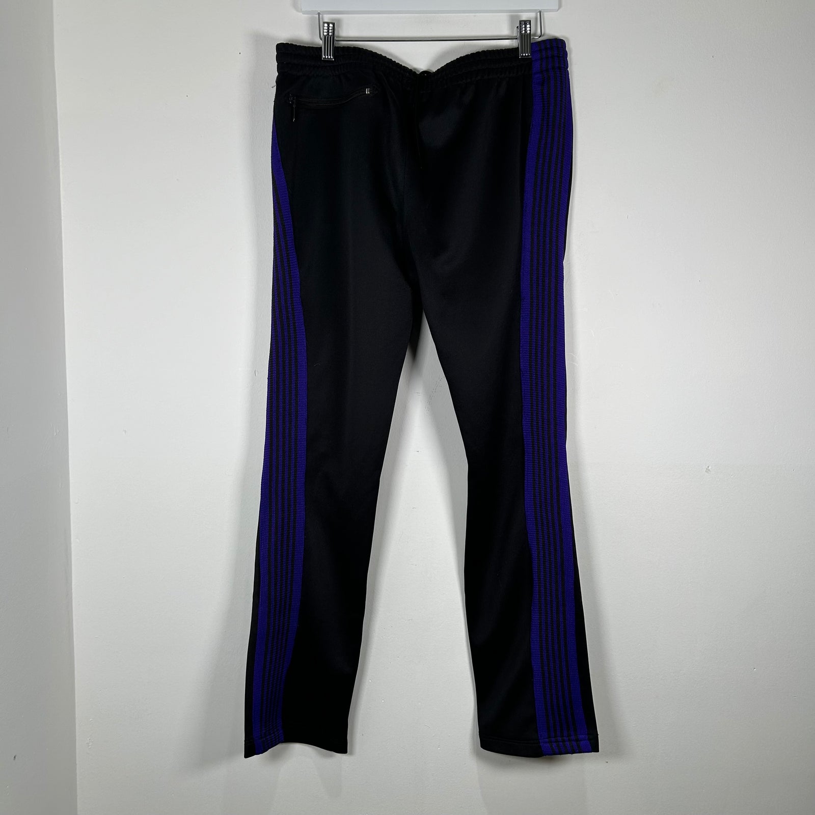 Needles Black/Blue Track Pants Size L