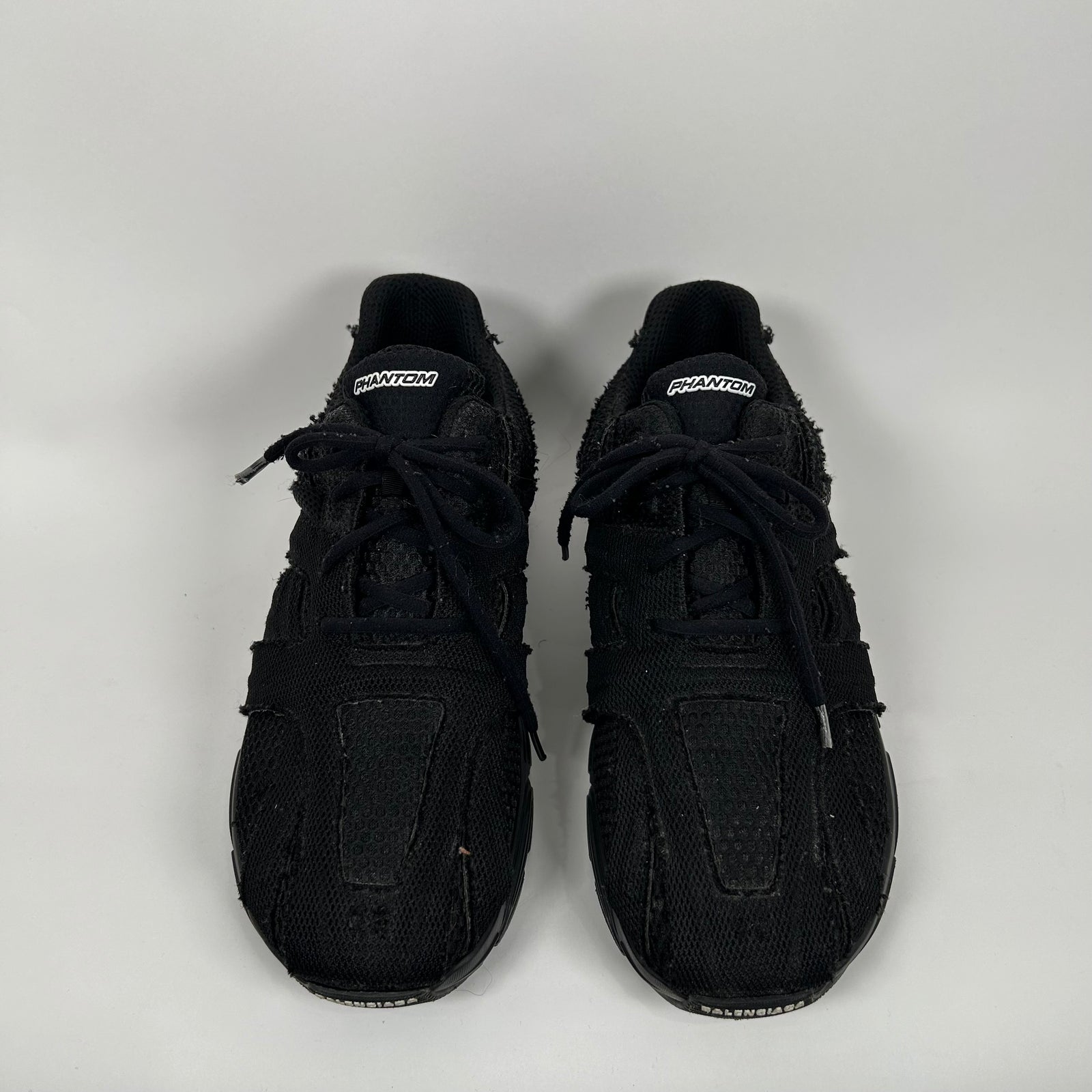 Balenciaga Black Phantom Runners Size 44