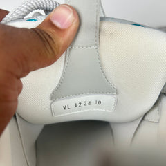 Louis Vuitton Grey Multicolor Skate Sneakers Size LV 10