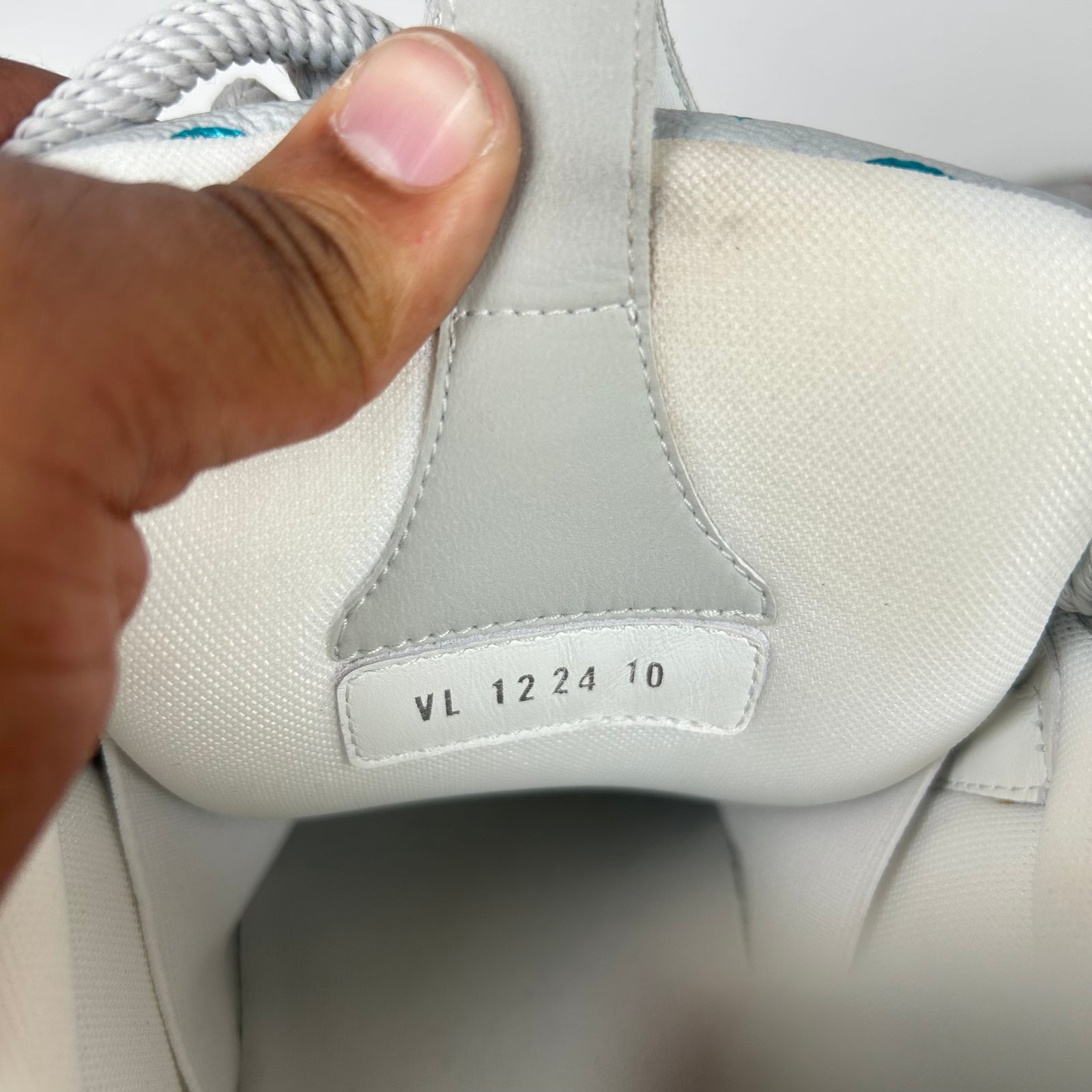 Louis Vuitton Grey Multicolor Skate Sneakers Size LV 10