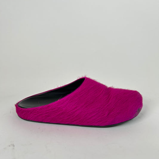 Marni Pink Fussbet Mules Size 43