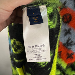 Louis Vuitton Multi Color Mohair Cardigan
