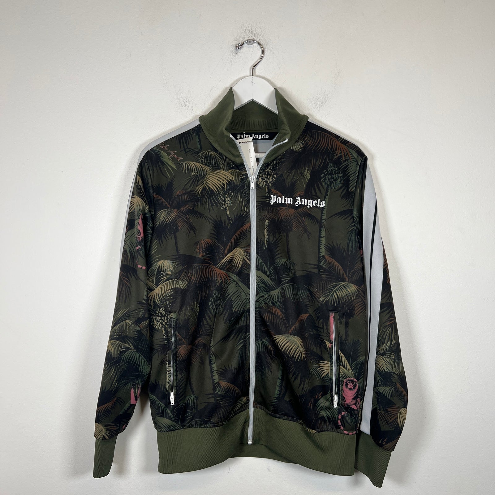 Palm Angels Jungle Print Track Jacket Size L