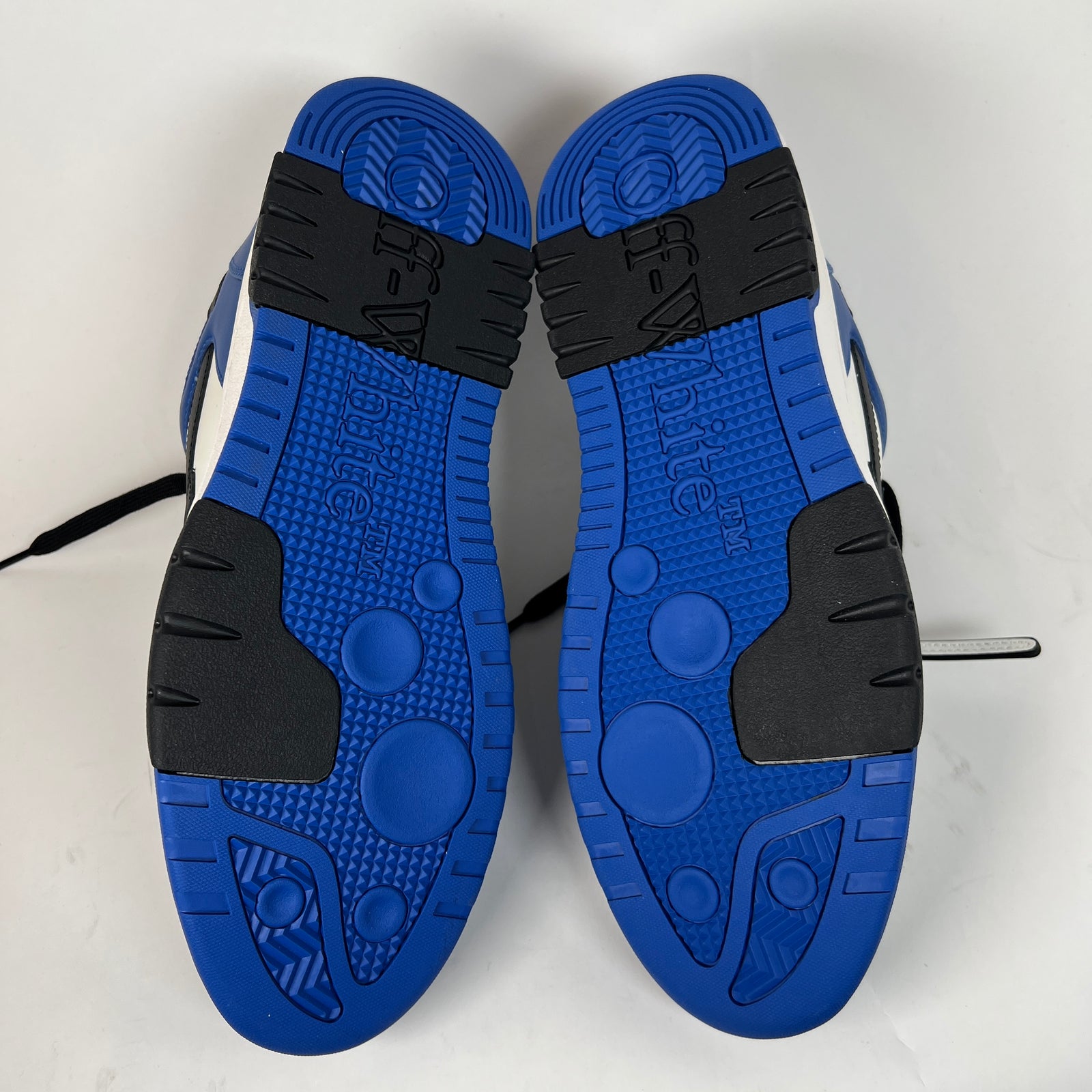Off-White Royal Blue Out Of Office Sneaker Size 45