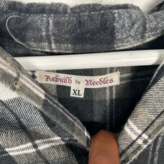Needles Blue Rebuild Flannel Size XL