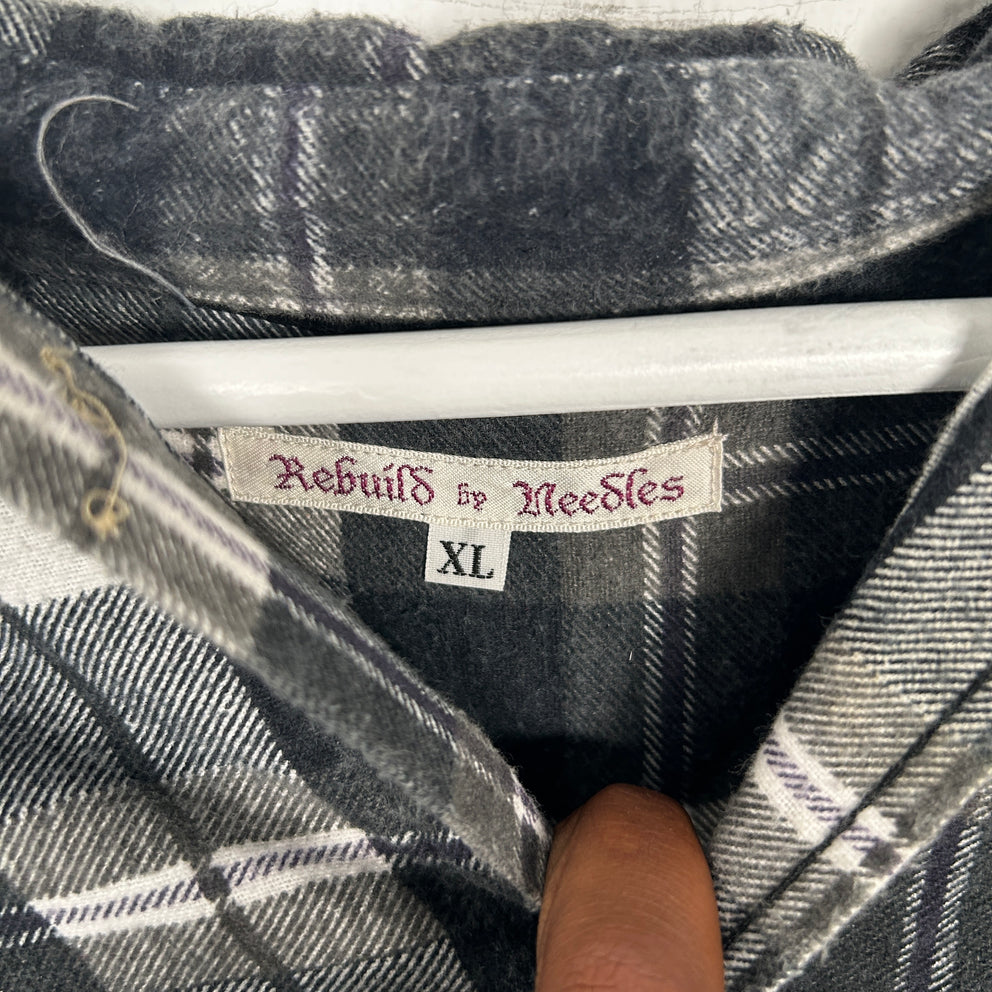 Needles Blue Rebuild Flannel Size XL