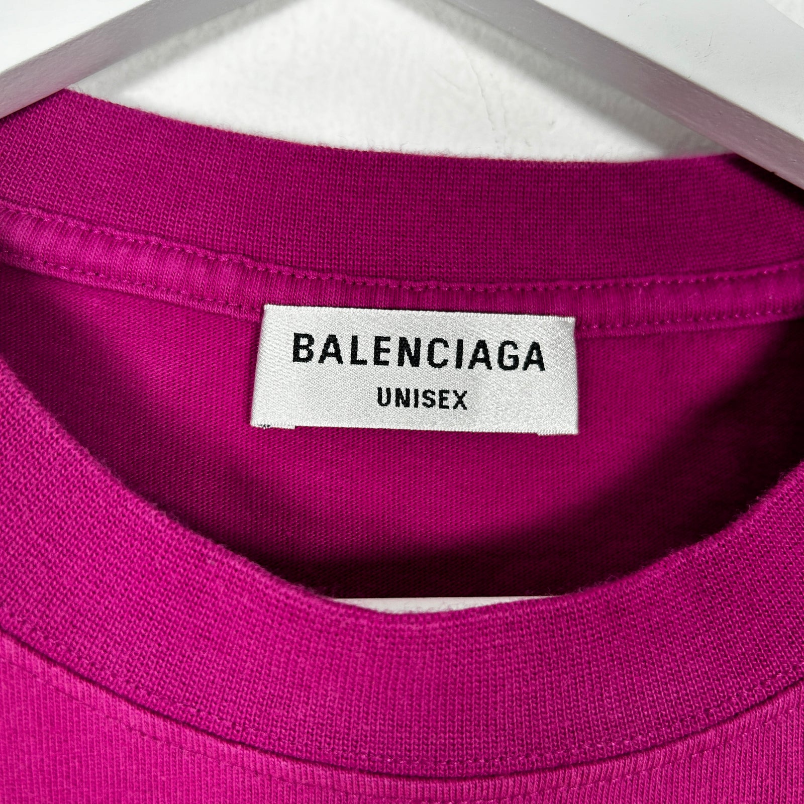 Balenciaga 90/10 Graphic Purple T-Shirt Size S