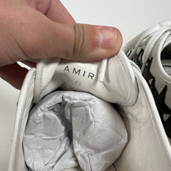 Amiri White Stars Court Low Size 43