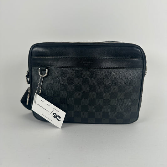 Louis Vuitton Graphite Damier Trocadero PM Shoulder Bag