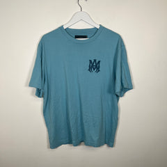 Amiri AM Blue Logo T-Shirt