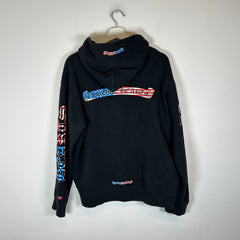 Chrome Hearts Matty Boy Black USA Scroll Hoodie Size XXL