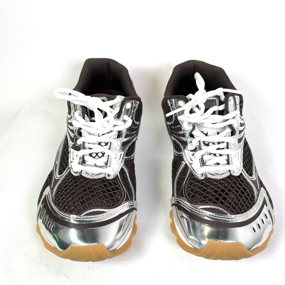 Bottega Veneta Brown Mesh Orbit Sneakers