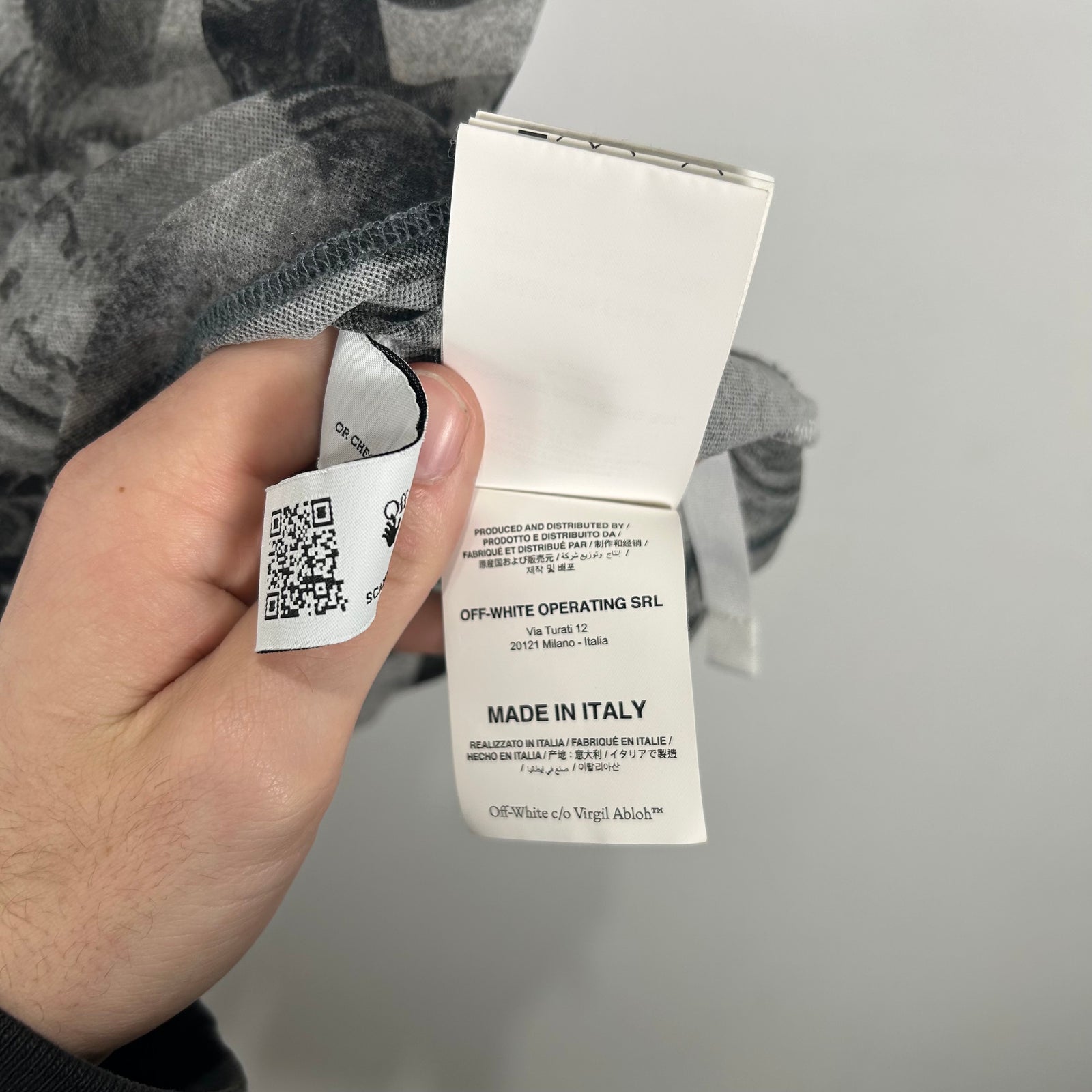 Off-White Garden Mesh Top Size M