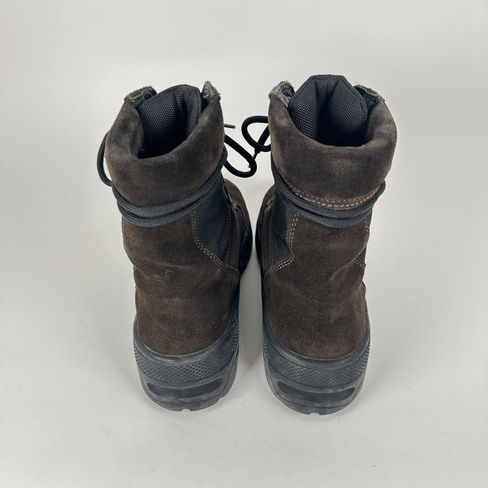 Yeezy Season 4 'Oil' Suede Combat Boot Size 8