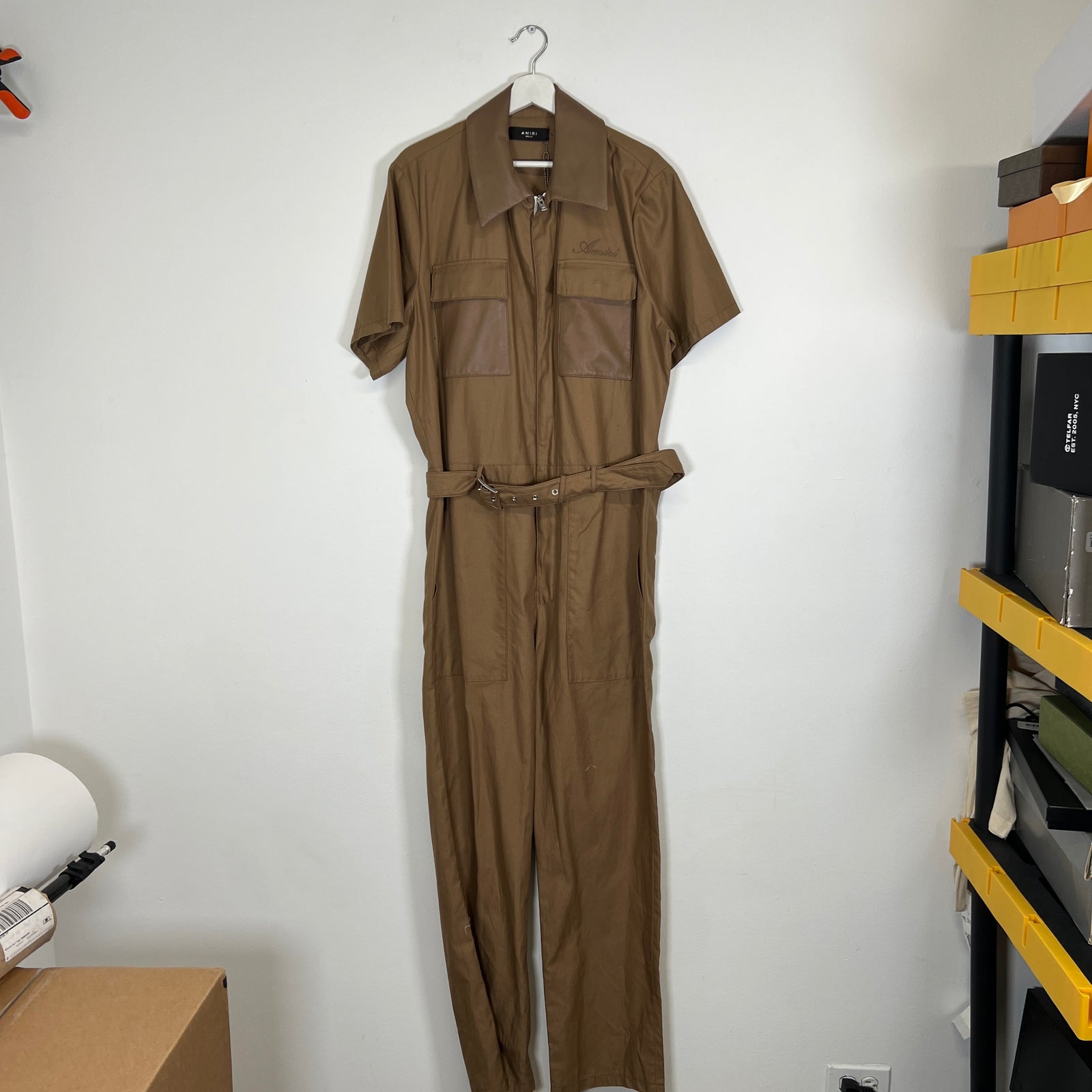 Amiri Brown Overalls Size M