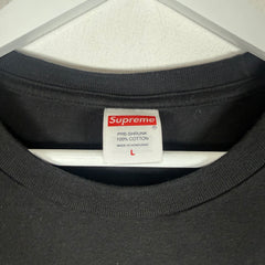 Supreme Pancake Logo Graphic T-Shirt