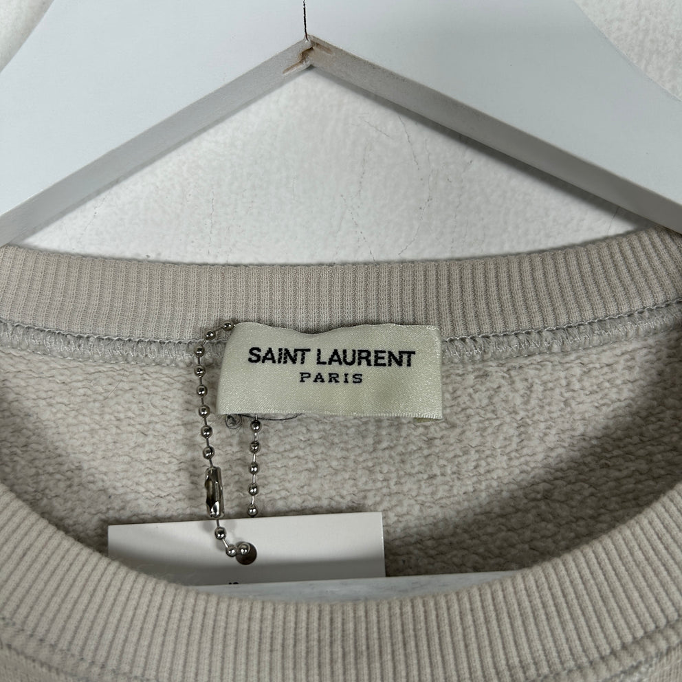 Saint Laurent 'YSL' Logo Crewneck Size M