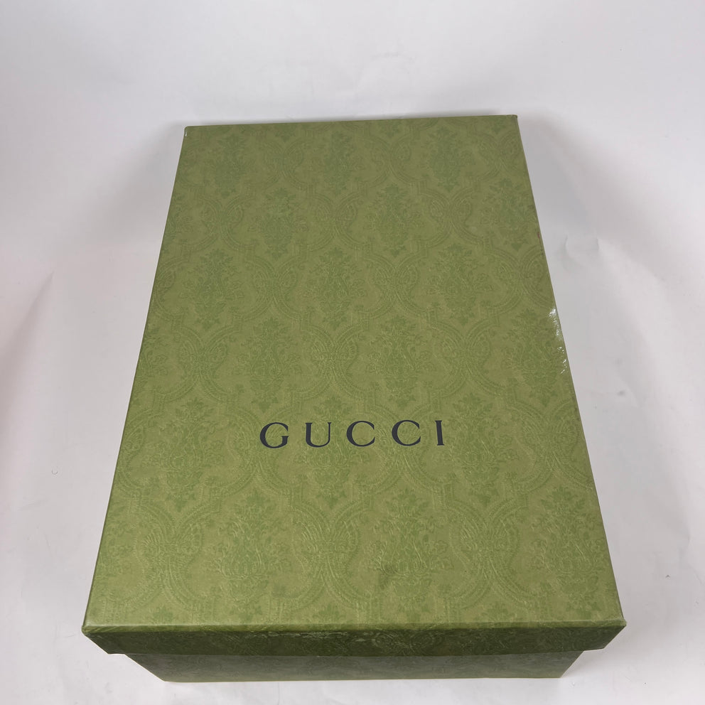 Gucci Grey/Green GG Chunky Sneaker Size GG 8