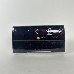 Louis Vuitton Portefeuille Monogram Vernis Sarah Wallet