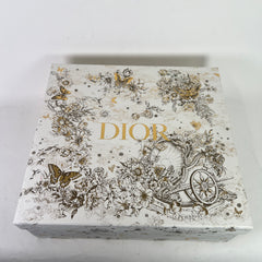 Dior Latte Grained Calfskin Medium Saddle Bag