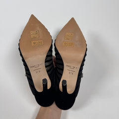 Jimmy Choo Bing 100 Crystal Embellished Heels Size 37.5