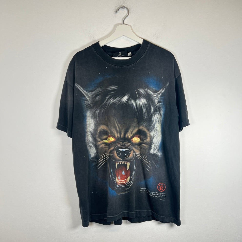 Hellstar Vintage Black Halloween T-Shirt Size L