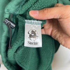 Sinclair Forest Green Fleece Pullover Size M