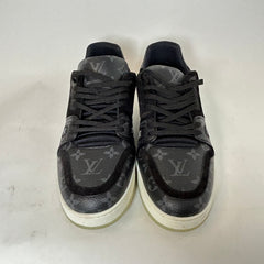 Louis Vuitton Black Monogram Trainer Size LV  9