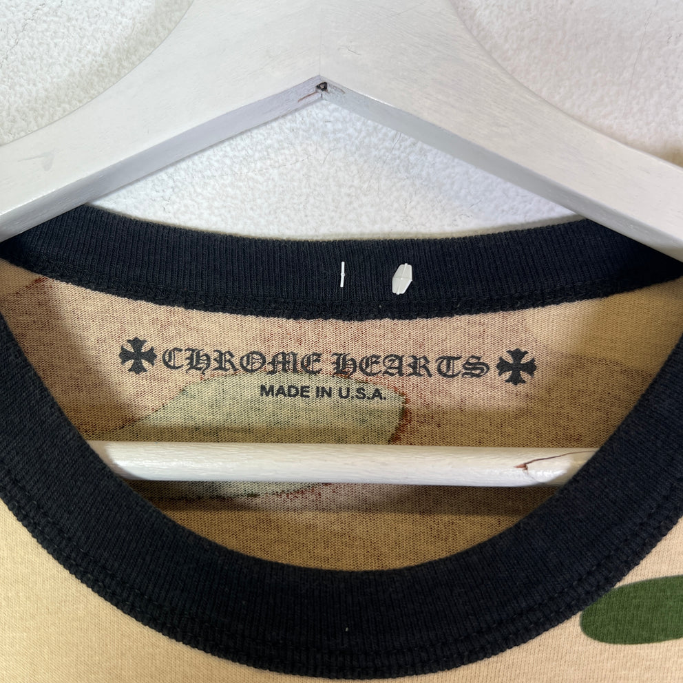 Chrome Hearts Matty Boy Caution Logo T-Shirt