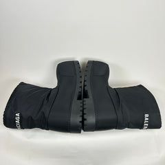Balenciaga Black Alaska Nylon Boots OSFA