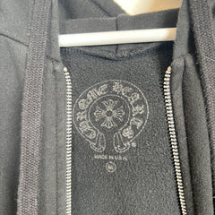 Chrome Hearts Vertical Logo Zip-Up Size M