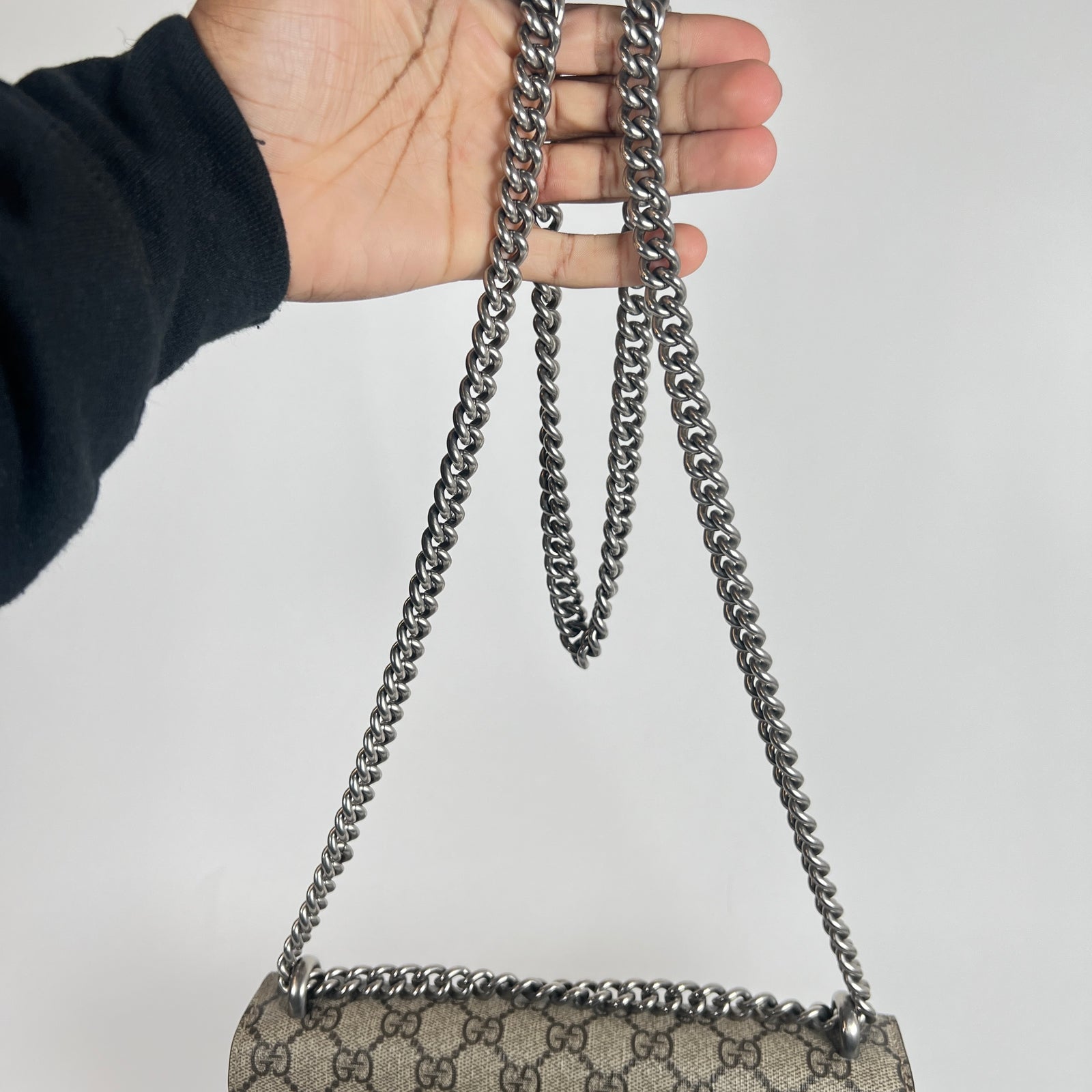 Gucci GG Monogram Small Dionysus Shoulder Bag