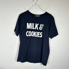 Number (N)ine Navy Milk & Cookies T-shirt Size L