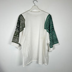 Kapital Oversized Olive/Green Bandana T-shirt Size 1