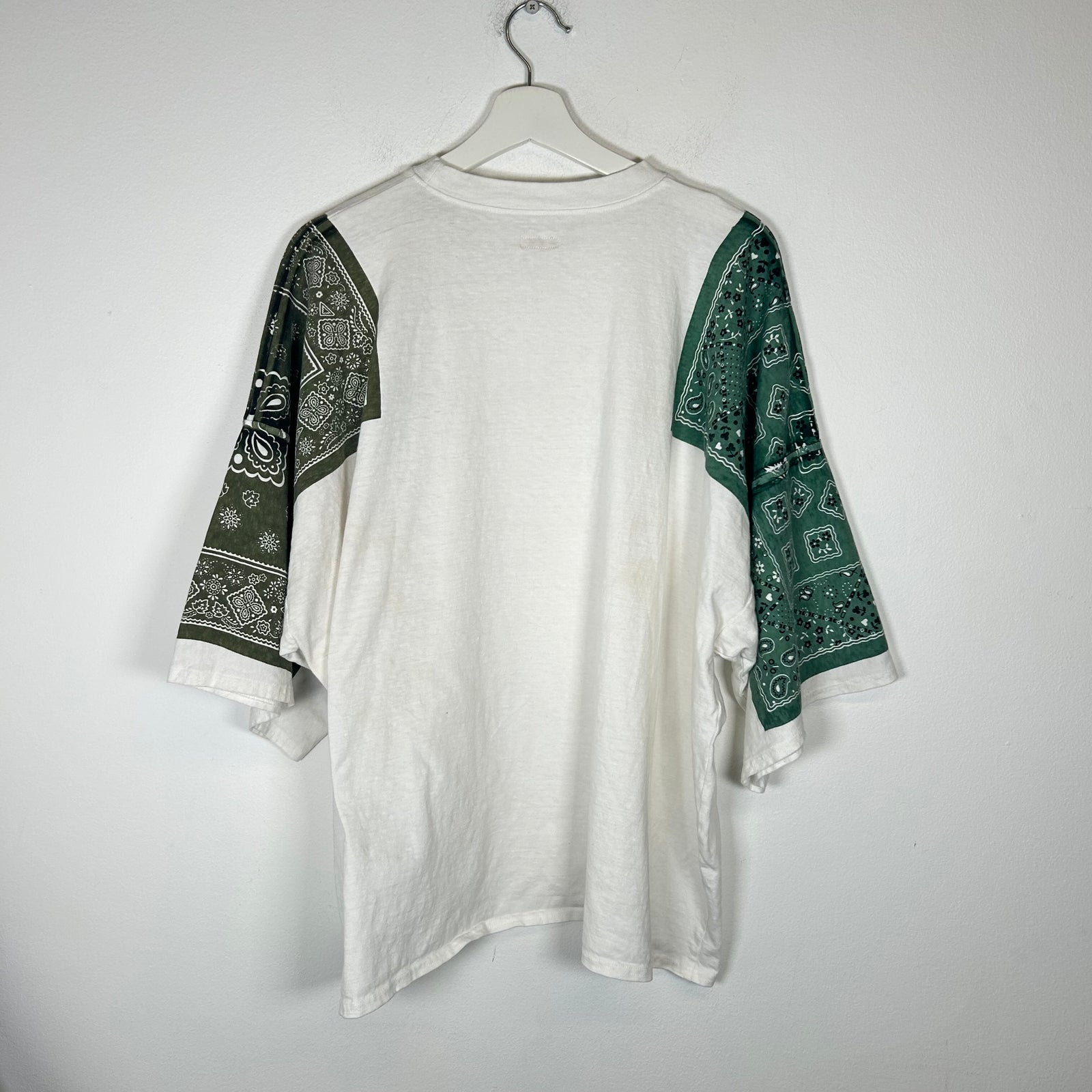 Kapital Oversized Olive/Green Bandana T-shirt Size 1