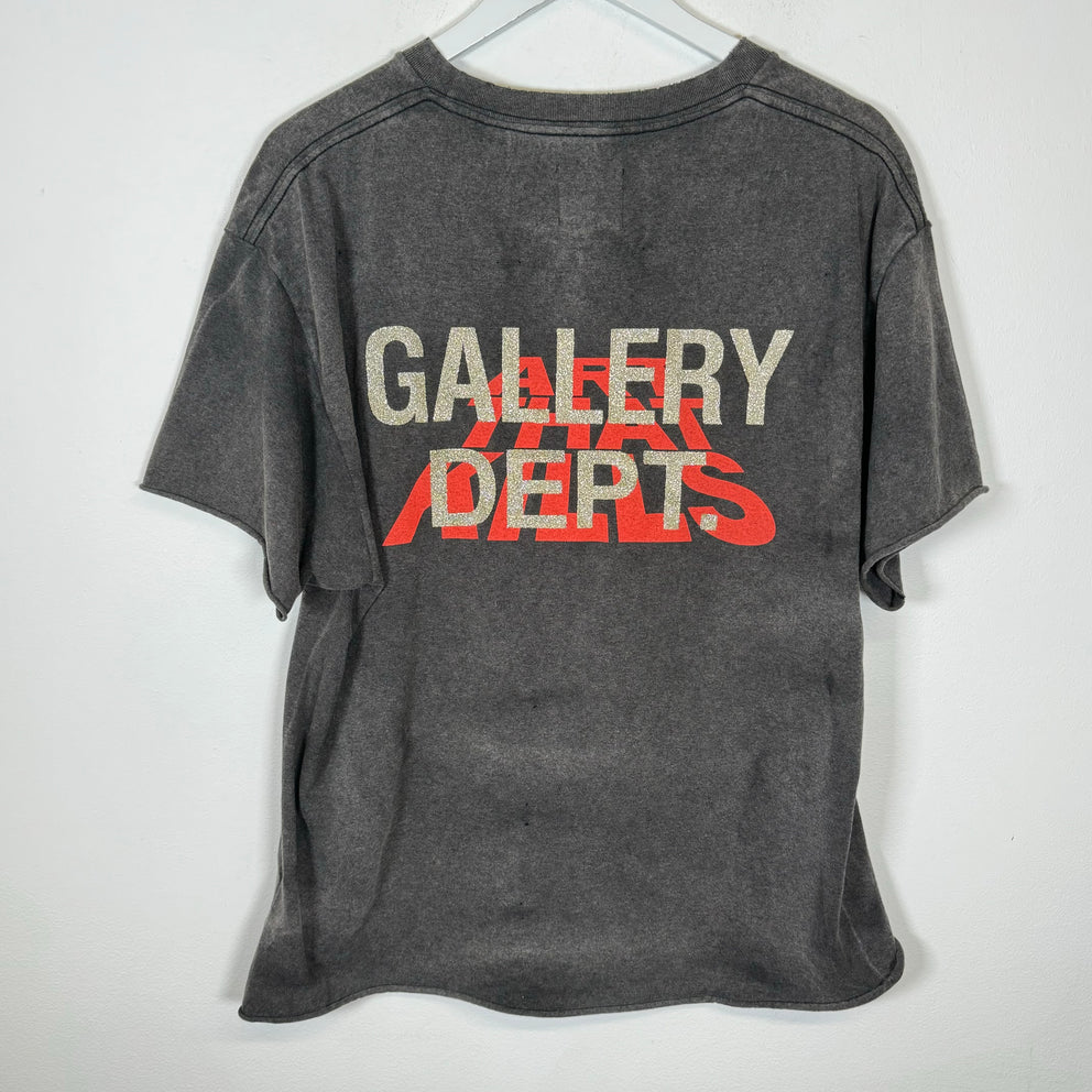Gallery Dept Vintage Black Coronavirus Tee Size S