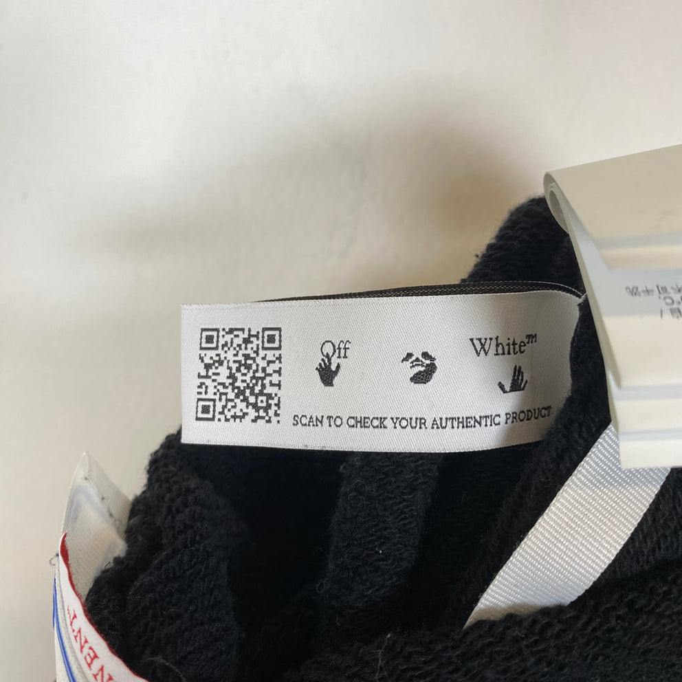 Off-White Black Logo Sweat Skirt Size XS